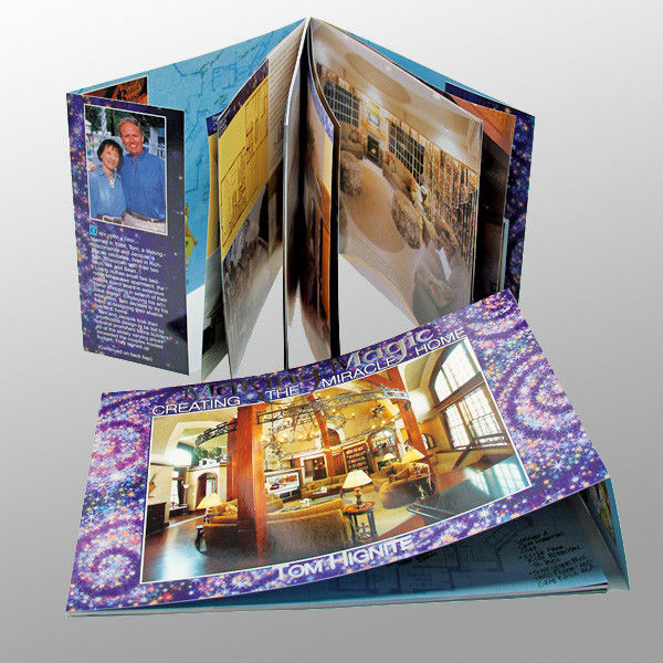 Recycled Cardboard Paper Disney Book Printing Service With Film Lamination