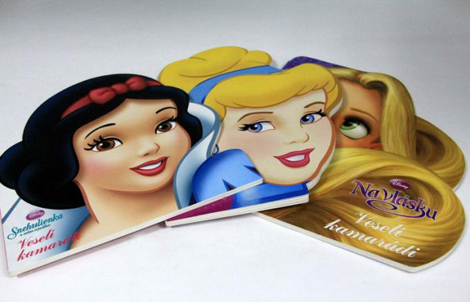Hardcover Disney Story Board Book Printing Service Pantone Color For Children