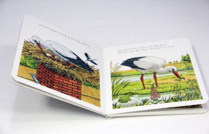 4 / 4C Softcover Board Book Printing Service With 128gsm / 157gsm Text