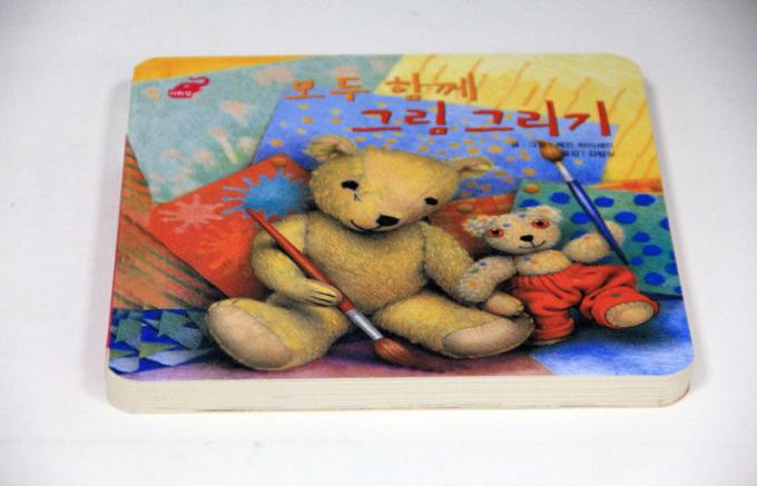 Glossy Lamination Board Paper Book Printing Service , Book Print On Demand