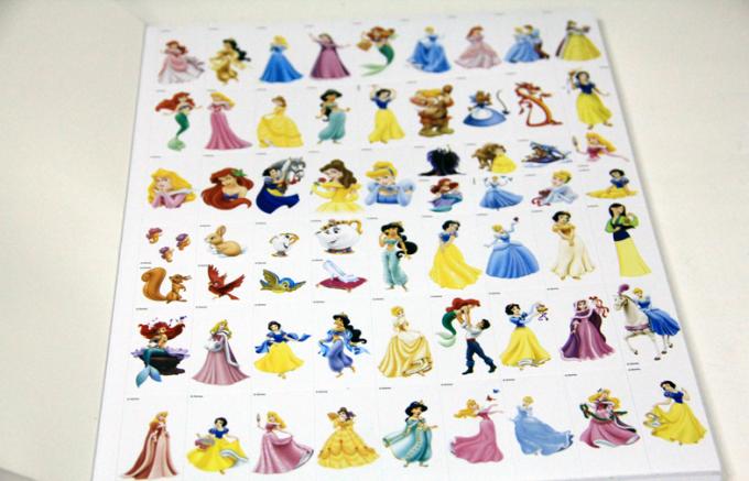 Color Photo Book Printing Services , Disney Children Stickers Book Print