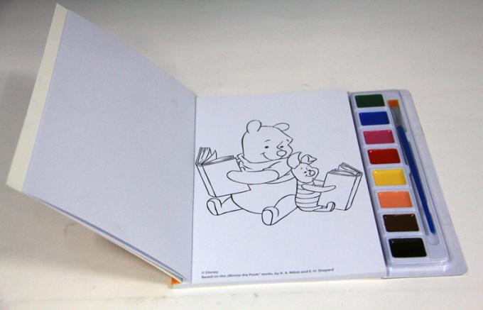 Custom Soft Cover Children Book Print Service With Water - Colour Brush