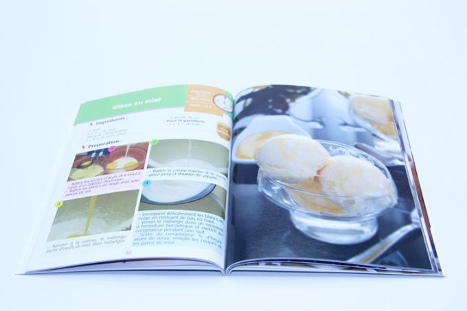 Professional Booklet Cookbook Printing Services With Full Color Pictures