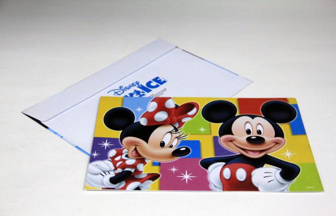 OEM Disney Business Envelope Printing Services Made Of Wood Free Paper