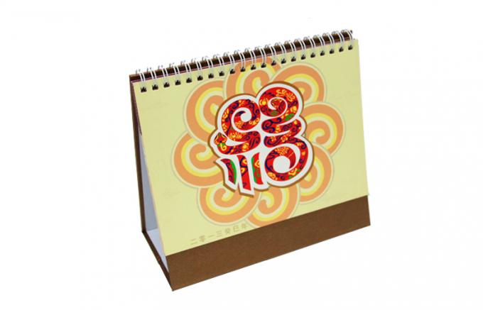 Recycled Custom Photo Calendar Printing Services , 4 Color Paper Book Print