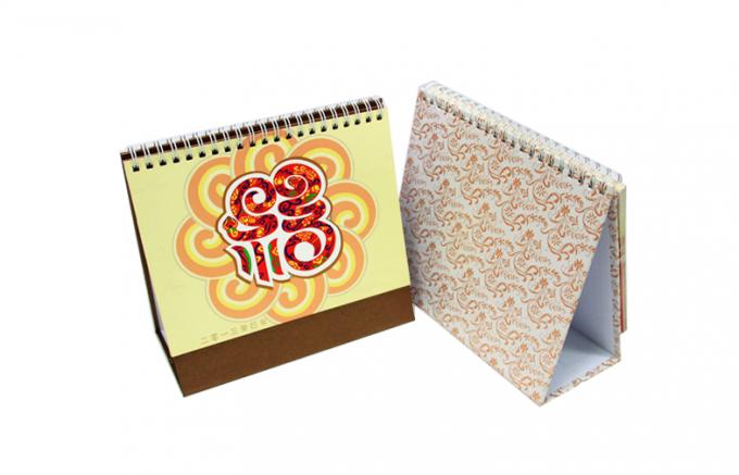 Recycled Custom Photo Calendar Printing Services , 4 Color Paper Book Print