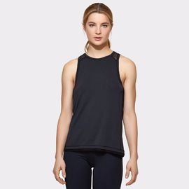 New style cheap tank top with back mesh detail cheap ladies yoga tank top