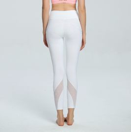 Wholesale side mesh panel fitness leggings stylish womens yoga pants