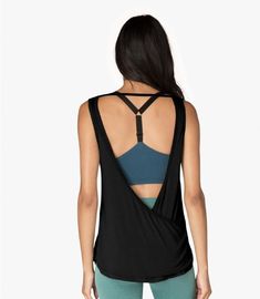 Women Dry Sexy Backless Yoga Gym Workout Running Tank Top
