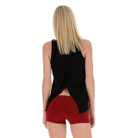 Hot sexy open back customized nylon spandex performed open back tank top