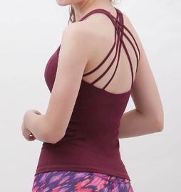 Womens workout wear dri fit yoga tank top custom women sports top