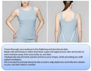 women activewear tank moisture wicking activewear tank top woman