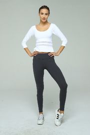 Wholesale mesh panel yoga tank top fitness