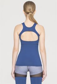 Open back tank top customized for yoga womens yoga clothing