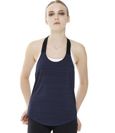 women active top loose fitted breathable mesh custom active tank top