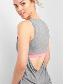 Wholesale open drape back women tank tops wholesale