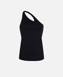 gym wear wholesale one shoulder fitness sexy woman tank top