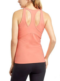 Racerback design INSPIRED FOR yoga training sport yoga tops with built in bra
