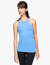 OEM wholesale elegant T-back strap detail woman fitness gym tank top